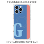 プレミアムパネル with MagSafe［ オリジナル - initial color line - G blue ］