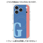 プレミアムパネル with MagSafe［ オリジナル - initial color line - G blue ］