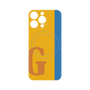 プレミアムパネル with MagSafe［ オリジナル - initial color line - G orange ］