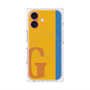 プレミアムパネル with MagSafe［ オリジナル - initial color line - G orange ］