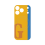 プレミアムパネル with MagSafe［ オリジナル - initial color line - G orange ］