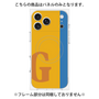 プレミアムパネル with MagSafe［ オリジナル - initial color line - G orange ］