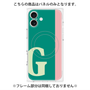 プレミアムパネル with MagSafe［ オリジナル - initial color line - G green ］