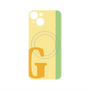 プレミアムパネル with MagSafe［ オリジナル - initial color line - G yellow ］