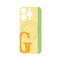 プレミアムパネル with MagSafe［ オリジナル - initial color line - G yellow ］