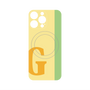 プレミアムパネル with MagSafe［ オリジナル - initial color line - G yellow ］