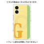 プレミアムパネル with MagSafe［ オリジナル - initial color line - G yellow ］