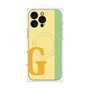 プレミアムパネル with MagSafe［ オリジナル - initial color line - G yellow ］