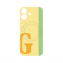 プレミアムパネル with MagSafe［ オリジナル - initial color line - G yellow ］