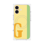 プレミアムパネル with MagSafe［ オリジナル - initial color line - G yellow ］