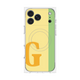 プレミアムパネル with MagSafe［ オリジナル - initial color line - G yellow ］