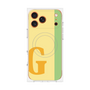 プレミアムパネル with MagSafe［ オリジナル - initial color line - G yellow ］