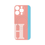 プレミアムパネル with MagSafe［ オリジナル - initial color line - H pink ］
