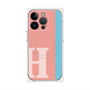 プレミアムパネル with MagSafe［ オリジナル - initial color line - H pink ］