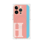プレミアムパネル with MagSafe［ オリジナル - initial color line - H pink ］
