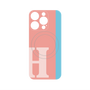 プレミアムパネル with MagSafe［ オリジナル - initial color line - H pink ］