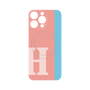 プレミアムパネル with MagSafe［ オリジナル - initial color line - H pink ］