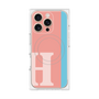 プレミアムパネル with MagSafe［ オリジナル - initial color line - H pink ］