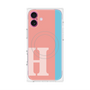 プレミアムパネル with MagSafe［ オリジナル - initial color line - H pink ］
