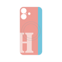 プレミアムパネル with MagSafe［ オリジナル - initial color line - H pink ］