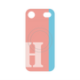プレミアムパネル with MagSafe［ オリジナル - initial color line - H pink ］
