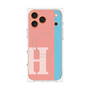 プレミアムパネル with MagSafe［ オリジナル - initial color line - H pink ］