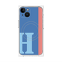 プレミアムパネル with MagSafe［ オリジナル - initial color line - H blue ］