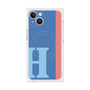 プレミアムパネル with MagSafe［ オリジナル - initial color line - H blue ］