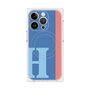 プレミアムパネル with MagSafe［ オリジナル - initial color line - H blue ］