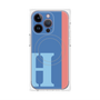 プレミアムパネル with MagSafe［ オリジナル - initial color line - H blue ］