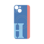 プレミアムパネル with MagSafe［ オリジナル - initial color line - H blue ］