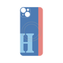 プレミアムパネル with MagSafe［ オリジナル - initial color line - H blue ］