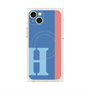 プレミアムパネル with MagSafe［ オリジナル - initial color line - H blue ］