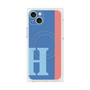 プレミアムパネル with MagSafe［ オリジナル - initial color line - H blue ］