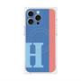 プレミアムパネル with MagSafe［ オリジナル - initial color line - H blue ］