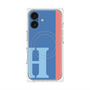 プレミアムパネル with MagSafe［ オリジナル - initial color line - H blue ］
