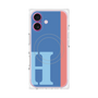 プレミアムパネル with MagSafe［ オリジナル - initial color line - H blue ］