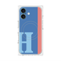 プレミアムパネル with MagSafe［ オリジナル - initial color line - H blue ］