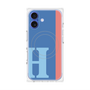 プレミアムパネル with MagSafe［ オリジナル - initial color line - H blue ］