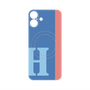 プレミアムパネル with MagSafe［ オリジナル - initial color line - H blue ］