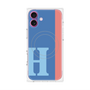 プレミアムパネル with MagSafe［ オリジナル - initial color line - H blue ］