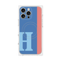 プレミアムパネル with MagSafe［ オリジナル - initial color line - H blue ］