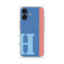 プレミアムパネル with MagSafe［ オリジナル - initial color line - H blue ］