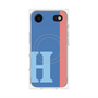 プレミアムパネル with MagSafe［ オリジナル - initial color line - H blue ］