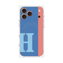 プレミアムパネル with MagSafe［ オリジナル - initial color line - H blue ］
