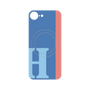 プレミアムパネル with MagSafe［ オリジナル - initial color line - H blue ］