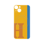 プレミアムパネル with MagSafe［ オリジナル - initial color line - H orange ］