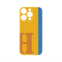 プレミアムパネル with MagSafe［ オリジナル - initial color line - H orange ］