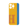 プレミアムパネル with MagSafe［ オリジナル - initial color line - H orange ］