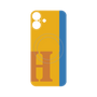 プレミアムパネル with MagSafe［ オリジナル - initial color line - H orange ］